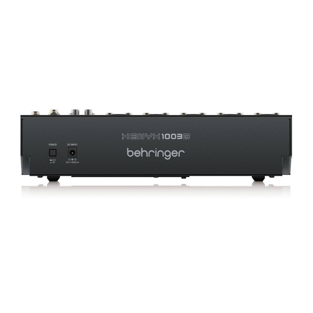 BEHRINGER XENYX 1003B Premium Analog 10Input Mixer with 5 Mic Preamps and Optional Battery